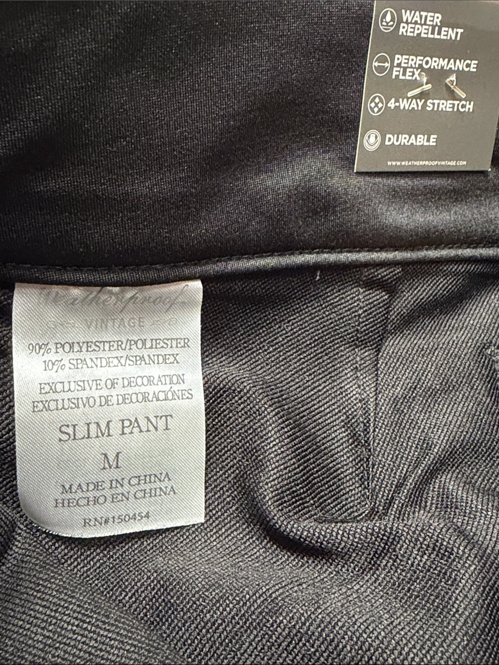 Weatherproof Black Women's Straight-Leg Pants - Picture 4 of 5